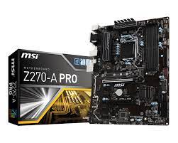 MSI Pro Series Intel Z270